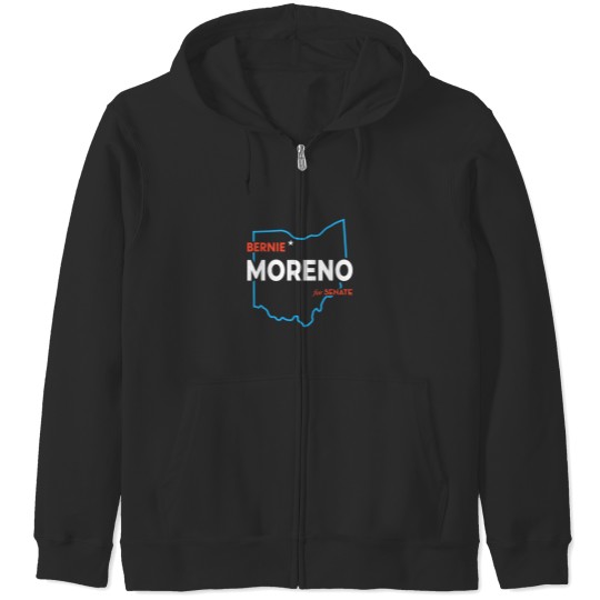Discover Bernie Moreno For US Senate 2024 Senator Ohio El Zip Hoodies