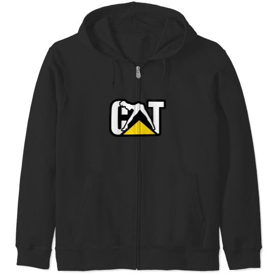 Discover CAT DIESEL GIRL Zip Hoodies