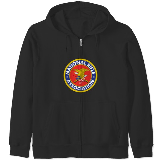 Discover NRA Logo Zip Hoodies