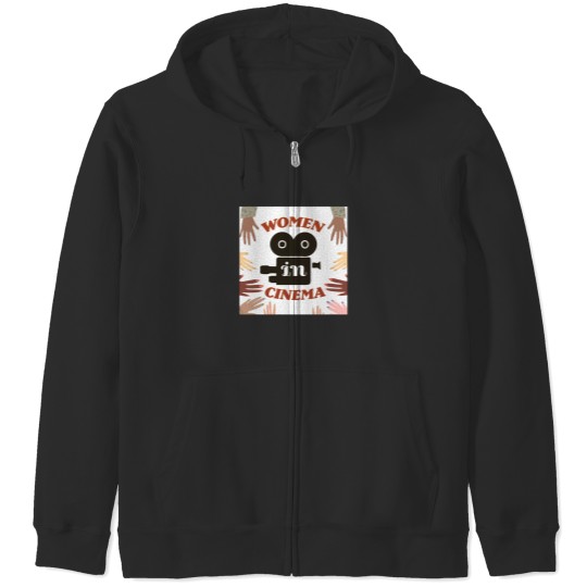 Discover Women In Cinema Zip Hoodies