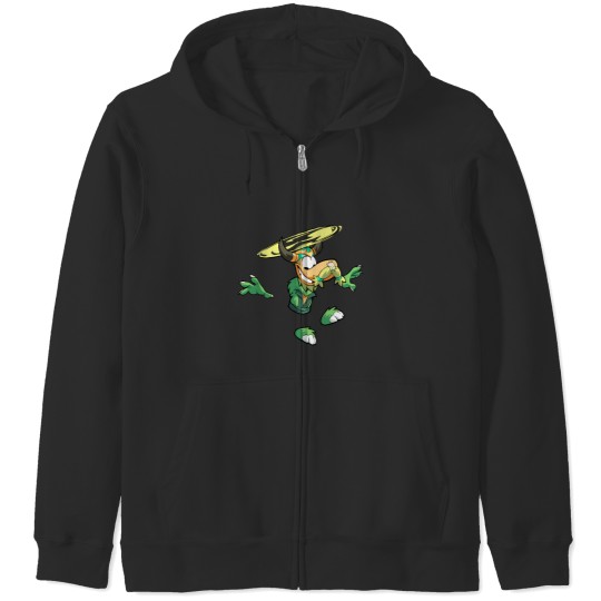 Discover Rayman Brawlhalla Raydvar Skin Zip Hoodies