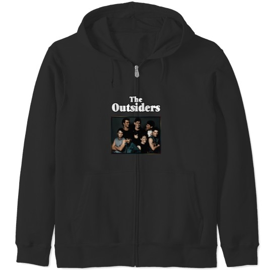 Discover Women Men The Outsider Zip Hoodies