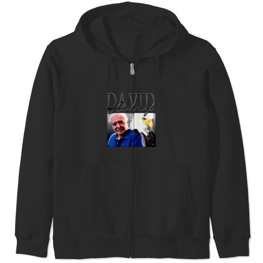Discover David Attenborough  1 Zip Hoodies