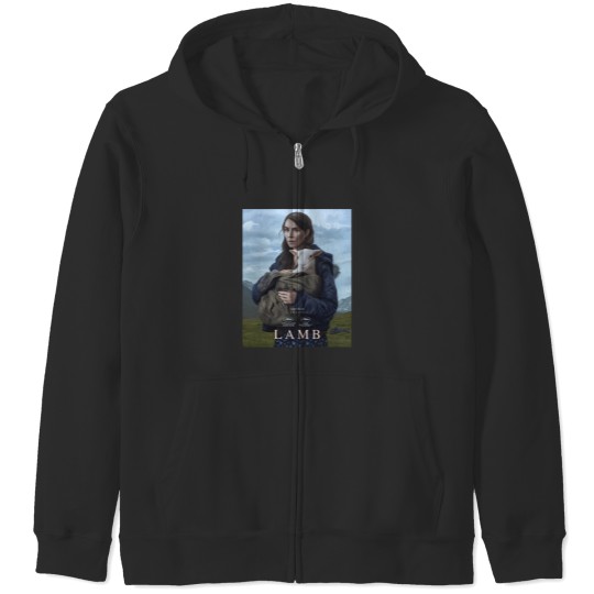 Discover Lamb A24 Movie Zip Hoodies
