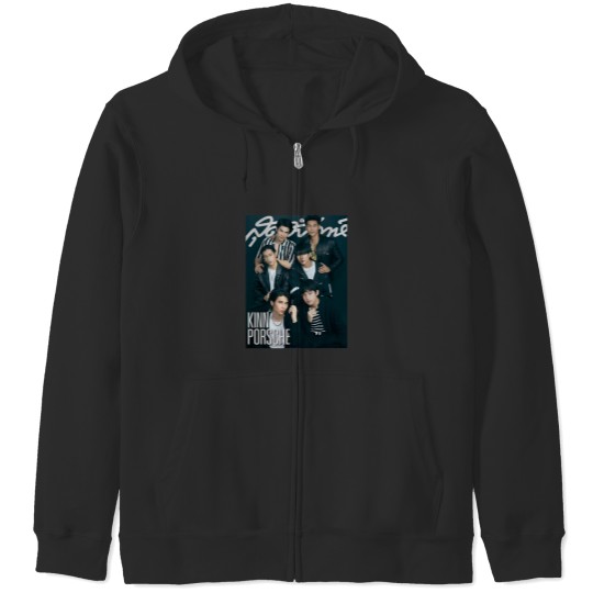 Discover kinnporshe the series main cast Zip Hoodies