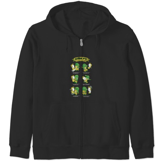 Discover Kirk Fu Zip Hoodies