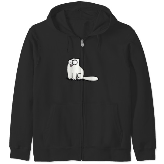 Discover simon's cat 1 Zip Hoodies