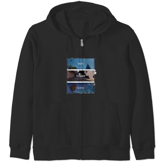 Discover Seasons Zip Hoodies