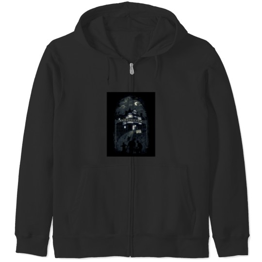 Discover Zombies Inn Zip Hoodies