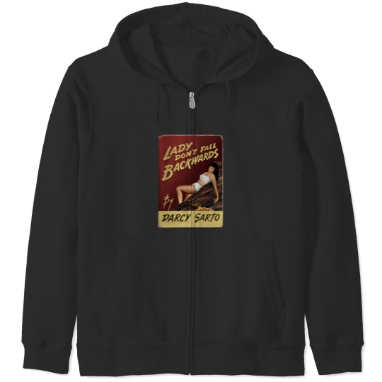 Discover Lady Don'T Fall Backwards Hancock Zip Hoodies
