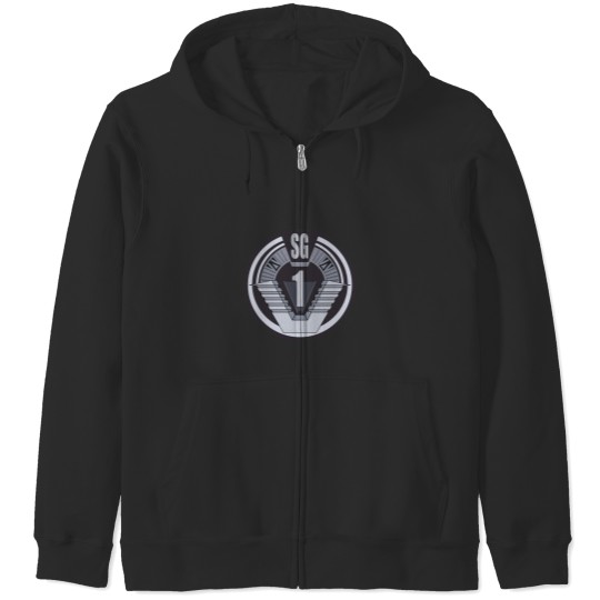 Discover Stargate SG-1 badgeStargate SG-1 badge Zip Hoodies