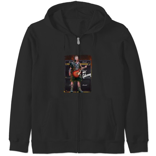 Discover MEL GIBS@N GUITARS | FUNNY HUMOR | BAND AND MUSICIAN TSHIRT Zip Hoodies