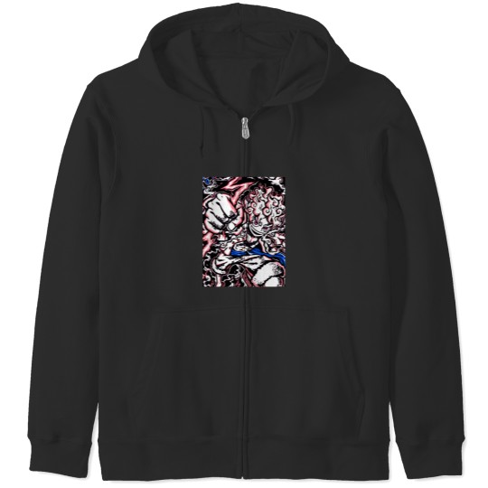 Discover Gear 5 luffy gear- 5th gear luffy Graphic Zip Hoodies