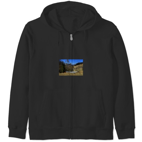 Discover Winter in Val Gardena Zip Hoodies