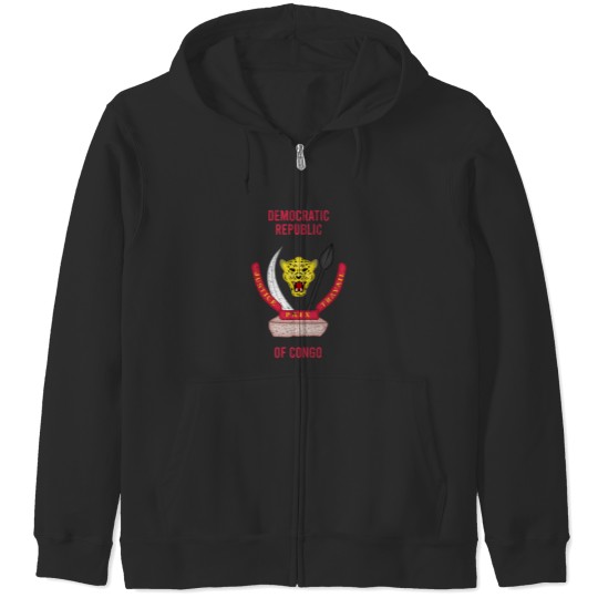 Discover Democratic Republic of Congo Zip Hoodies