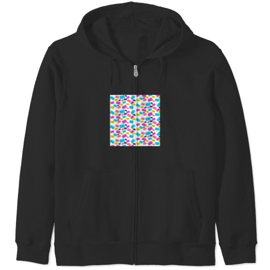 Discover 80'S Boombox Print Zip Hoodies