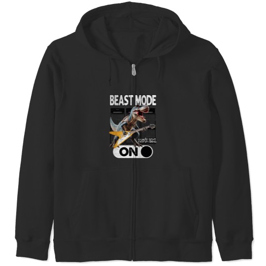 Discover Beast Mode ON Guitarist | Ernie Ball | Funny and Humor Musicians t-shirt Zip Hoodies