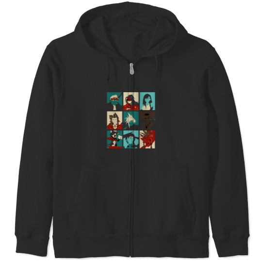 Discover 7 Pop Art Zip Hoodies