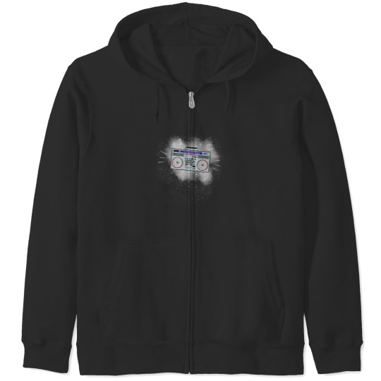 Discover 80'S Boombox 8 Zip Hoodies