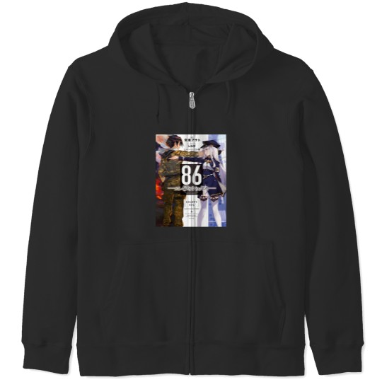 Discover 86 Eighty Six Poster Zip Hoodies