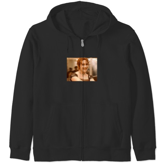 Discover Kate Winslet Titanic Movie Orecal Zip Hoodies