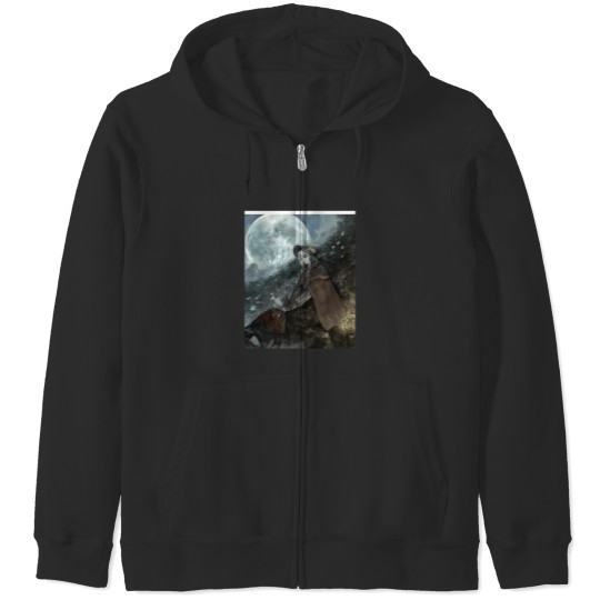 Discover Doll Bloodborne Zip Hoodies