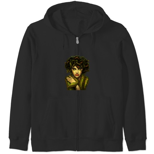 Discover Medusa Zip Hoodies