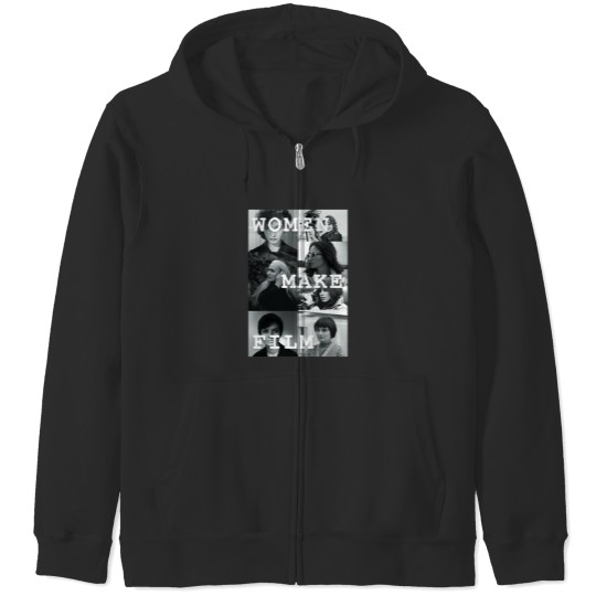 Discover Women Make Film 1 Zip Hoodies