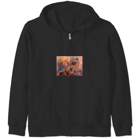 Discover Wings of Home For Fans Zip Hoodies