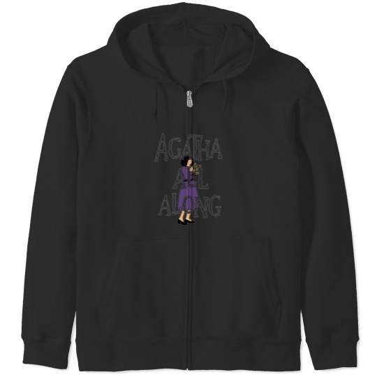 Discover Agatha All Alongg Zip Hoodies
