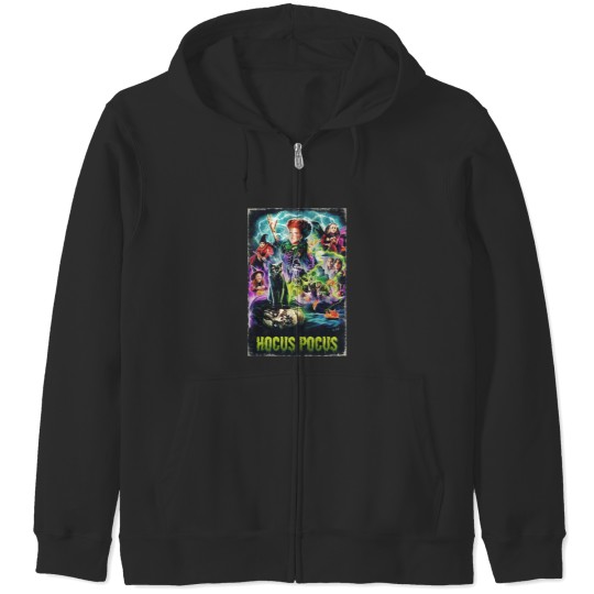 Discover Sanderson Sisters Hocus Pocus Halloween Zip Hoodies