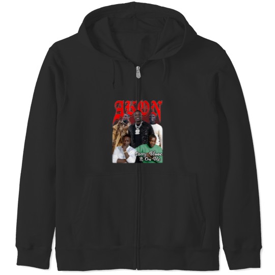 Discover Akon The Superfan Tour 2024 Zip Hoodies
