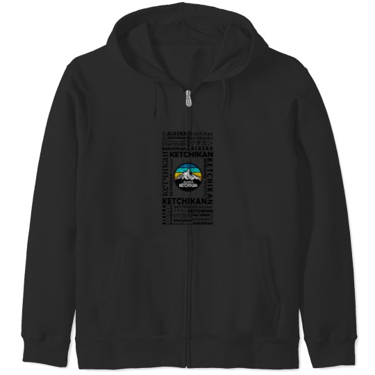 Discover Ketchikan, Alaska Active(2) Zip Hoodies