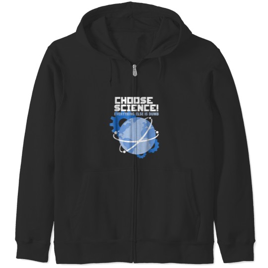 Discover Woot_ Science Rules!funy Zip Hoodies