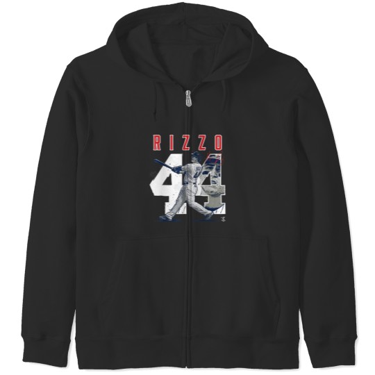 Discover Anthony Rizzo Number & Portrait Zip Hoodies - Apparel
