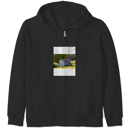 Discover Fall At The Forgotten Farmhouse Zip Hoodies