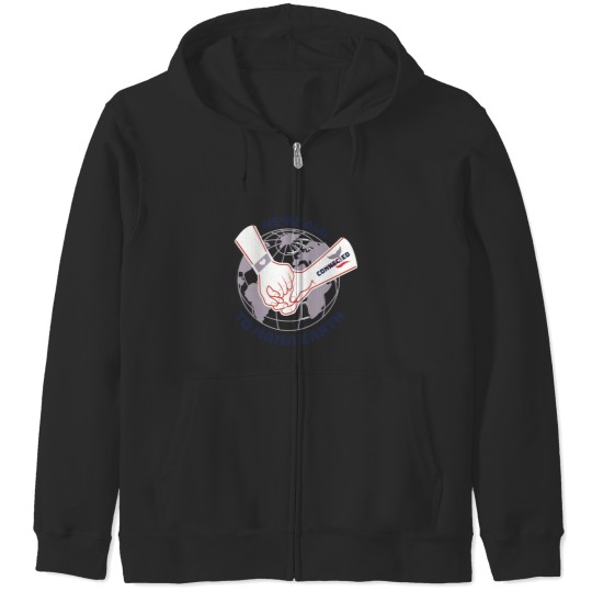 Discover We_re all connected to Mama Earth- Perfect Zip Hoodies