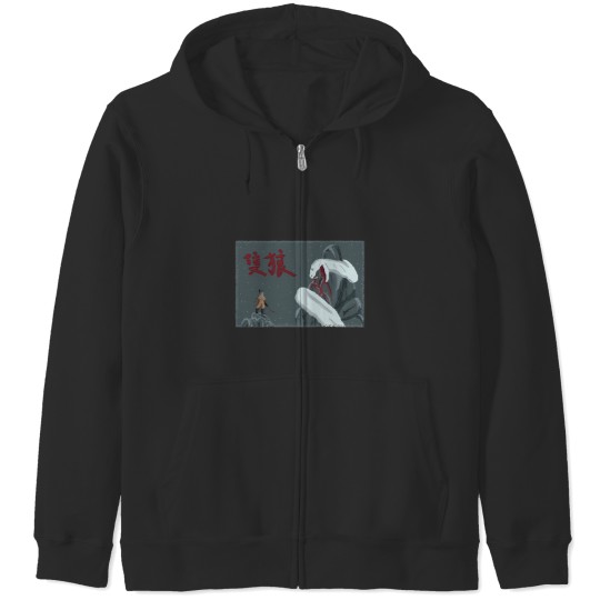 Discover Serpents Demise Zip Hoodies