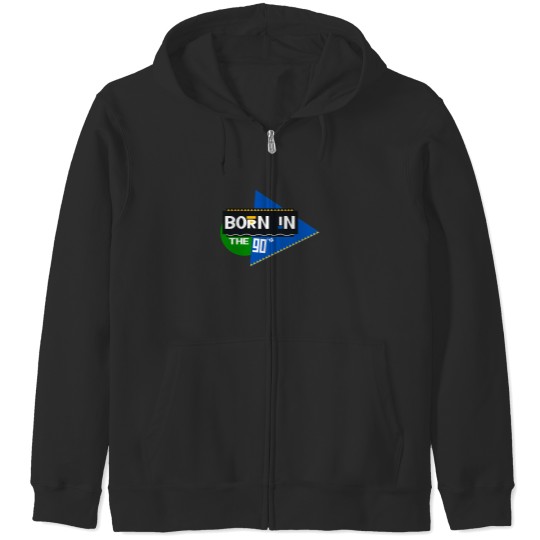 Discover Born In The 90S 1 Zip Hoodies