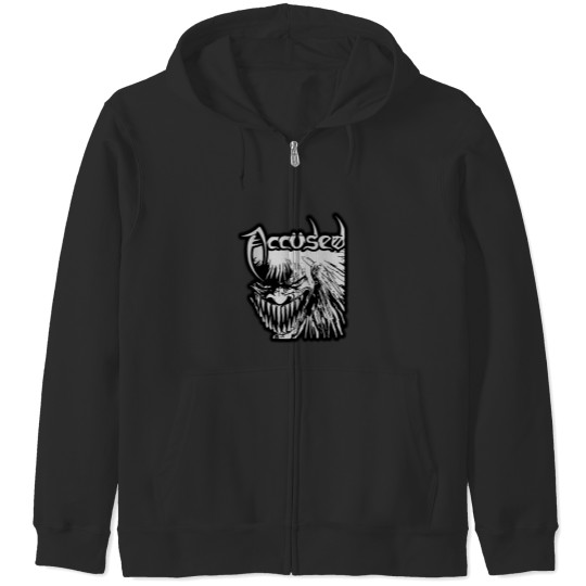 Discover Accused Metal Zone The Accused Group Show Zip Hoodies