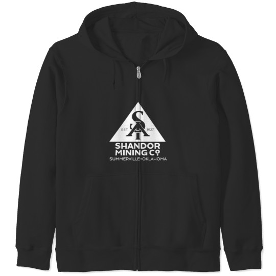 Discover Ivo Shandor Mining Co Summerville Oklahoma Zip Hoodies