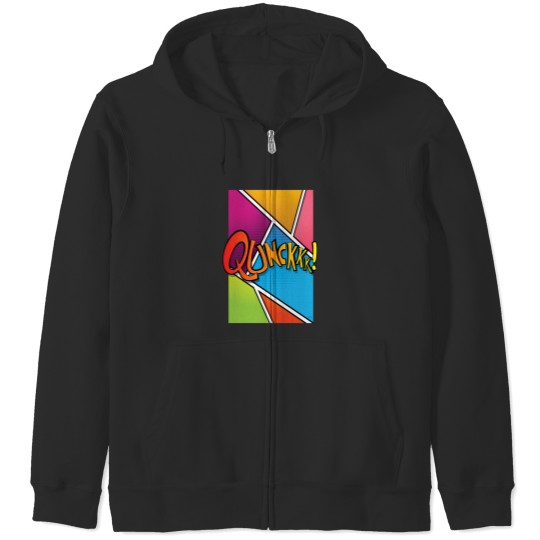 Discover Comics  Qunckkk 1 Zip Hoodies