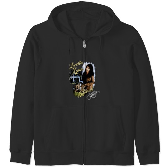 Discover Loretta Lynn RIP Loretta Lynn Zip Hoodies