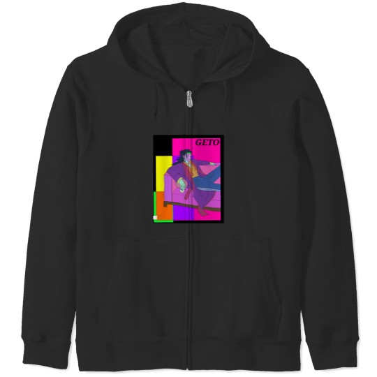 Discover Neon Lounging Geto Zip Hoodies
