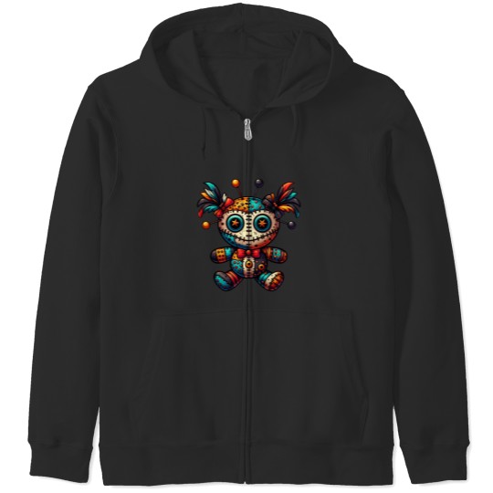 Discover Halloween-Gothic-Voodoo-Cute-Doll Zip Hoodies