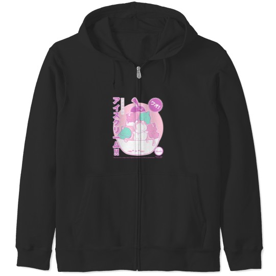 Discover Kawaiicecream Zip Hoodies