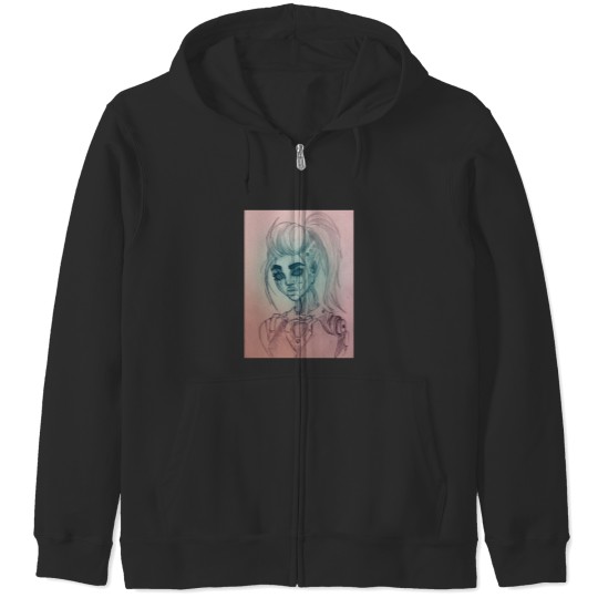 Discover Broken Zip Hoodies