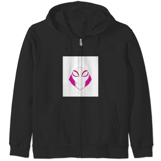 Discover Gwen Stacy Baseball Sleeve Zip Hoodies