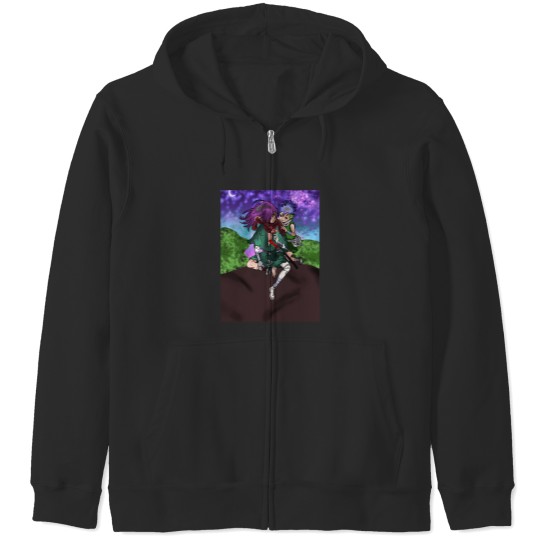 Discover Dororo 13 Zip Hoodies