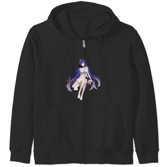 Discover New Raiden Shogun Zip Hoodies
